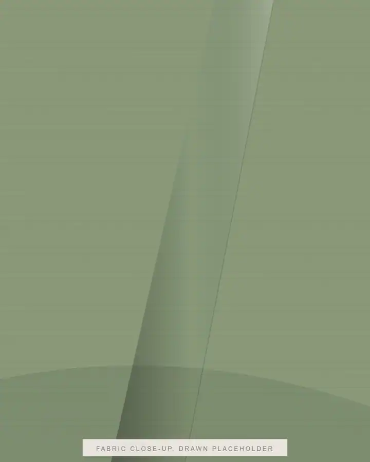 Close view of the cloth of the Cotton Wrap Dress