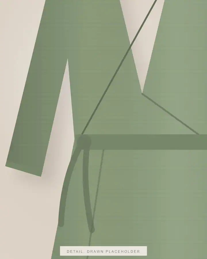 Wrap front and side tie of the Cotton Wrap Dress