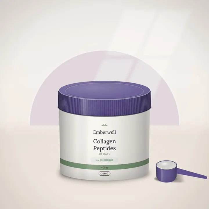 Emberwell demo store, product picture (drawn): Collagen Peptides with Vitamin C