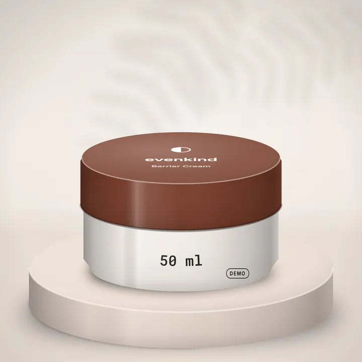 Evenkind demo store, product picture (drawn): Barrier Cream